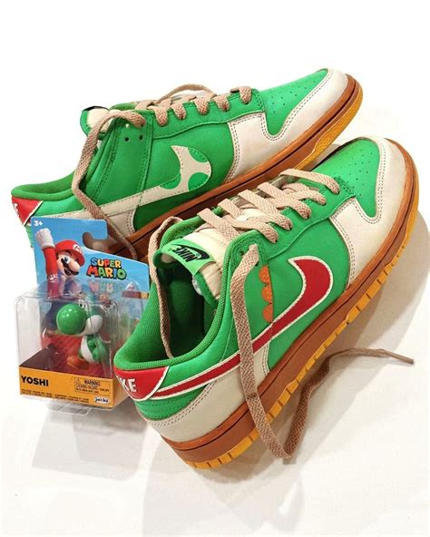 yoshi schuhe nike|yoshi dunk low shoes.